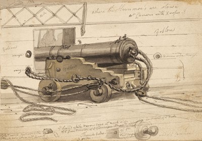 Lot 274 - Horatio Nelson scrapbook, 19th century
