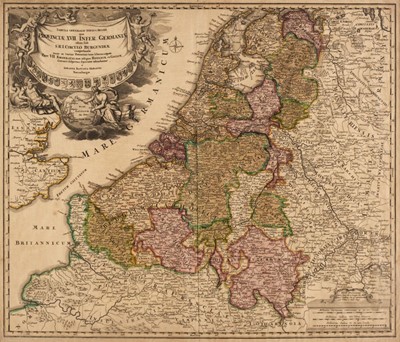 Lot 113 - Low Countries. Homann (J. B.), Tabula Generalis Totius Belgii..., circa 1720