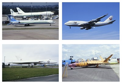 Lot 354 - Aviation Slides. 35mm civil aviation slides (approx. 5580), 35mm military aviation slides (approx. 1820)