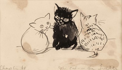 Lot 551 - Fortnum (Peggy, 1919-2016). Bel the Giant, original illustrations, [1956], pen and ink