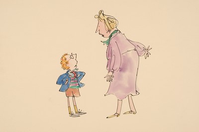Lot 544 - Blake (Quentin, 1932-). Grimble, original illustration for Grimble by Clement Freud, drawn for Jackanory, circa 1971