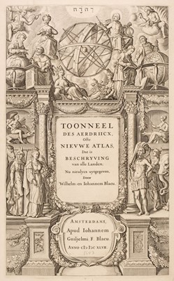 Lot 147 - Atlas Title pages. A collection of 23 titles, 17th - 19th century