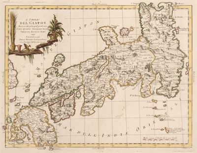 Lot 106 - Japan & China. Zatta (Antonio), L'Impero del Giapon..., Venice: 1785