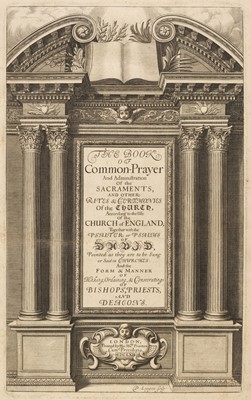Lot 309 - Book of Common Prayer. The Book of Common Prayer and Administrations of the Sacraments, 1662