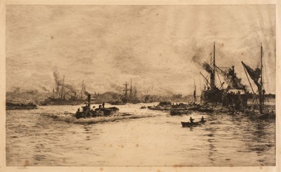 Lot 194 - Etchings. A collection of approximately 105 prints, 19th & 20th century