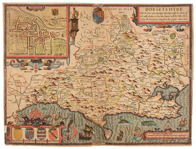 Lot 79 - British Maps. A Collection of approximately 1`40 Maps, 17th - 19th century