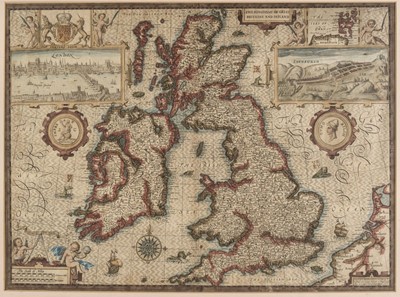 Lot 77 - British Isles. Speed (John), The Kingdome of Great Britaine and Ireland, circa 1627