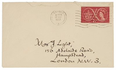 Lot 797 - Tolkien (J. R. R., 1893-1973). Autograph Letter Signed twice, Oxford, 12 September 1957