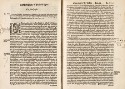 Lot 266 - Erasmus (Desiderius). The ... paraphrase of Erasmus... 2 volumes, 1st edition, 1549