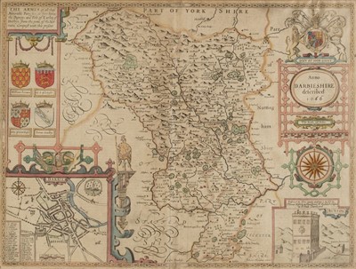 Lot 86 - Derbyshire. Speed (John), Anno Darbieshire described, Thomas Bassett & Richard Chiswell [1676]