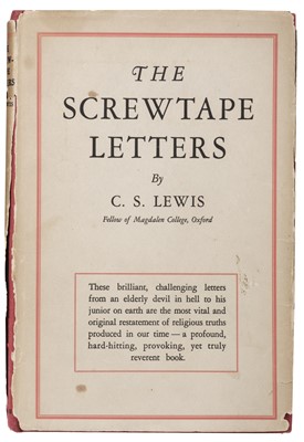 Lot 762 - Lewis (C. S.) The Screwtape Letters, 1st US edition, 1943