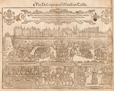 Lot 286 - Foxe (John). Actes and Monuments of matters most speciall and memorable..., 2 vols., 4th ed., 1583