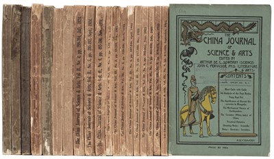 Lot 3 - China. The China Journal of Science & Arts, 20 issues, January 1923-September 1925