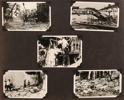 Lot 57 - China Coast. An album of 156 mostly small-format gelatin silver prints