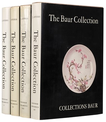 Lot 350 - Ayer (John). The Baur Collection: Chinese Ceramics, volumes 1-4, Geneva: Collections Baur, 1968-74