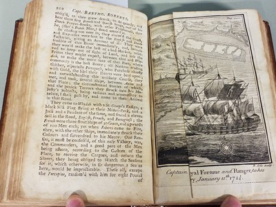 Lot 10 - Johnson (C.). A General History of the Robberies and Murders of the most Notorious Pyrates, 1724