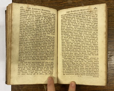 Lot 10 - Johnson (C.). A General History of the Robberies and Murders of the most Notorious Pyrates, 1724