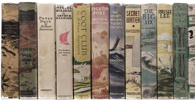 Lot 693 - Ransome (Arthur). A complete set of all 12 'Swallows & Amazons', US editions