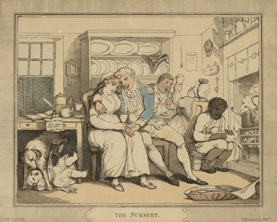 Lot 236 - Rowlandson (Thomas). A Set of Eight Caricatures Based on Education, circa 1805
