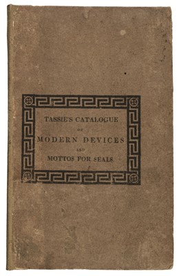Lot 361 - Tassie (William). Descriptive Catalogue of a Collection of Devices and Mottos, London: 1816