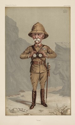 Lot 250 - Vanity Fair. A collection of 34 Military and Naval Caricatures, late 19th & early 20th century