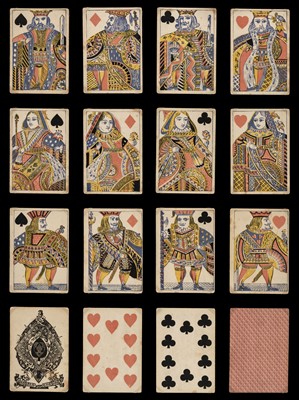 Lot 493 - English playing cards. Standard pattern, Goodall and Son, circa 1867