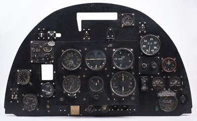 Lot 483 - Spitfire Panel. A Spitfire instrument panel