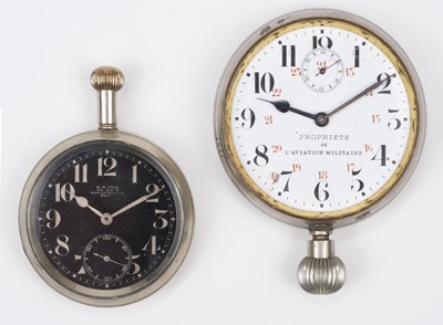 Lot 462 - Royal Flying Corps. A WWI military pocket watch