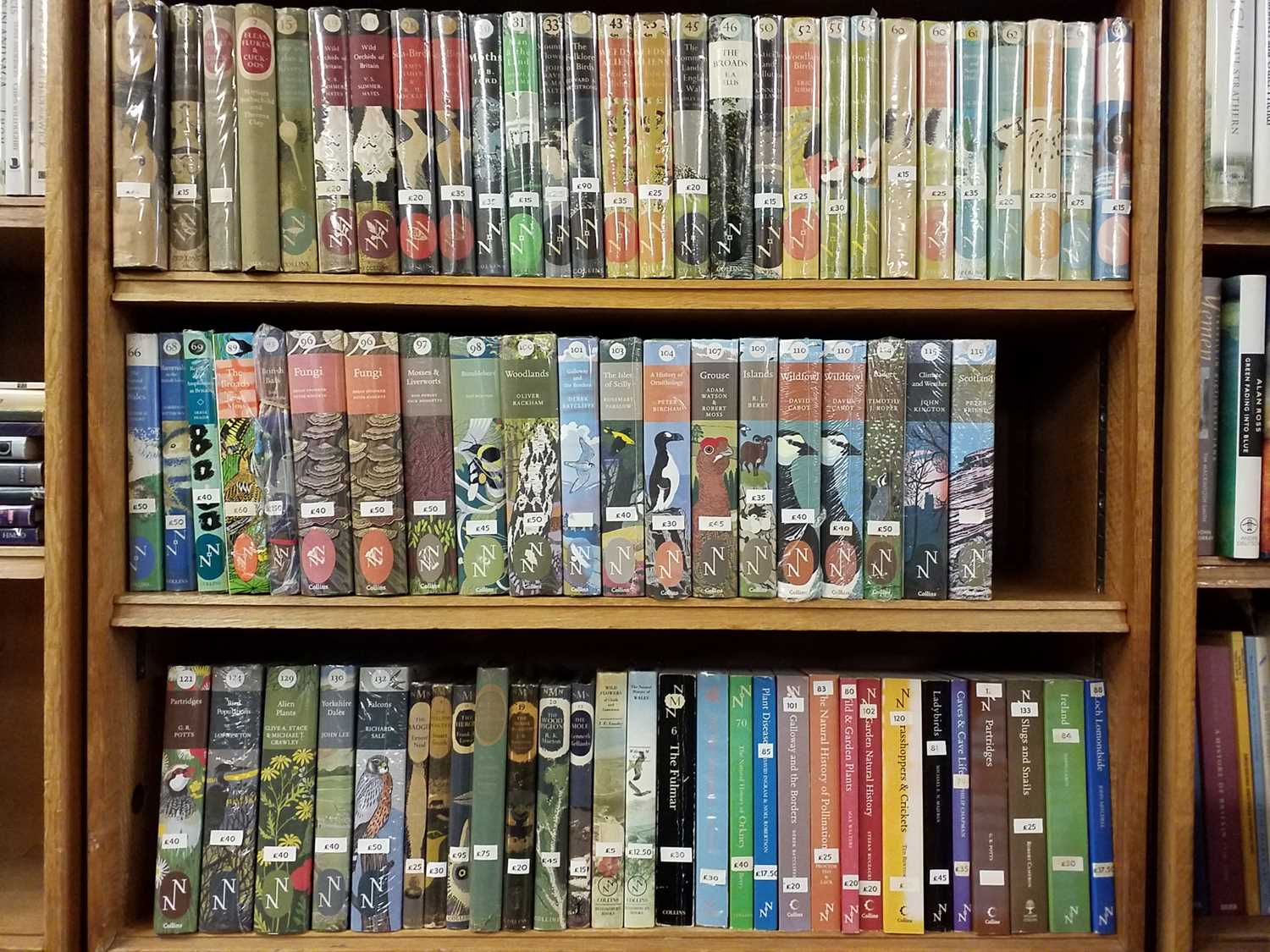 Lot 446 - New Naturalists. A collection of New Naturalist series, approximately 60 volumes