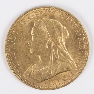 Lot 113 - Sovereign. Victorian Gold Sovereign, 1894