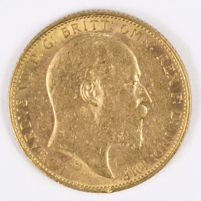 Lot 110 - Sovereign. Edward VII Gold Sovereign, 1905, Melbourne Mint
