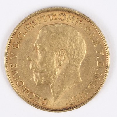 Lot 111 - Sovereign. George V Gold Sovereign, 1927, South African Mint