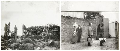 Lot 107 - South Africa. A group of 48 diapositive glass slides of Natal, South Africa, c. 1900
