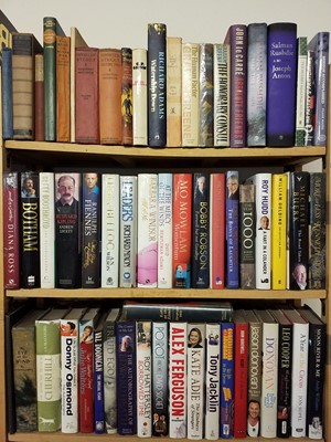 Lot 438 - Modern Literature. A large collection of 20th Century fiction, biography & history, many signed