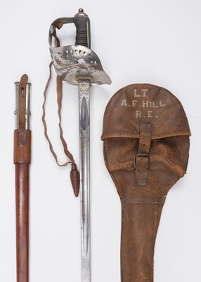 Lot 224 - Sword. WWI Royal Engineers officer's sword