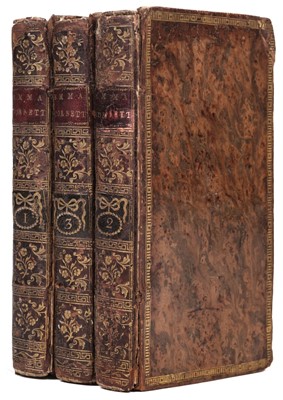 Lot 326 - [Pratt, Samuel Jackson]. Emma Corbett, 3 volumes, 3rd edition, [1781]