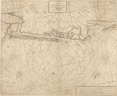 Lot 212 - Sea Charts. Mount (W. & Page T.), Nineteen charts, circa 1760