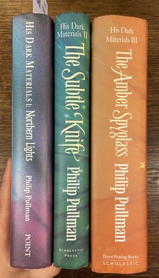 Lot 774 - Pullman (Philip). His Dark Materials, 3 volumes, 1st editions, London: Scholastic, 1995-2000