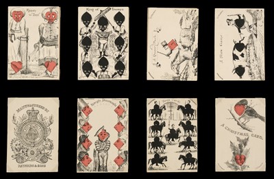 Lot 524 - Transformation playing cards. The Chapman Pack, Reynolds and Sons, for E. Couchman & Co., 1878