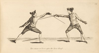 Lot 329 - Angelo (Domenico). The School of Fencing, London, 1787