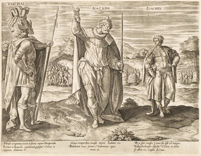 Lot 288 - De Jode (Gerard). [Thesaurus sacrarum historiarum veteris testamenti], 4 parts in one, c. 1585