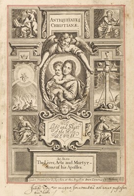 Lot 314 - Taylor (Jeremy). Antiquitates Christianae, 1675
