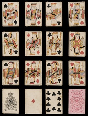 Lot 491 - English playing cards. Non-standard deck, London: James English, circa 1868
