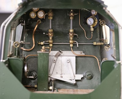 Lot 47 - Locomotive. 5" gauge model of British Railways Class 7MT 4-6-2 tender locomotive 'Oliver Cromwell'