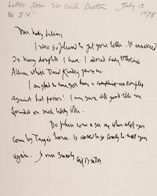 Lot 441 - Morrell (Ottoline, 1873-1938), English aristocrat..., A collection of 13 Autograph Letters Signed