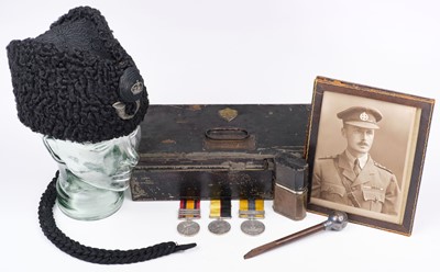 Lot 141 - Three: Lieutenant A.R. Harman, Rifle Brigade, Later Brigadier-General, 7th Bn, Worcestershire Regiment
