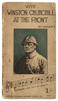 Lot 492 - Gibb (Andrew D.). With Winston Churchill at the Front, 1st edition, London & Glasgow: Gowans & Gray, 1924