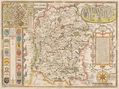 Lot 225 - Wiltshire. Speed (John), Wilshire, Thomas Bassett & Richard Chiswell [1676]