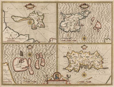 Lot 139 - British Islands. Speed (John), Holy Iland, Farne, Garnsey [and] Jarsey, 1st edition [1611]