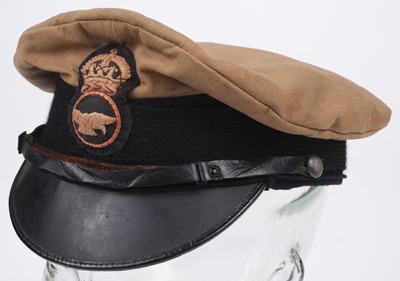 Lot 457 - Royal Air Force. A 1918 Pattern Royal Air Force Ordinary Airman's peaked cap